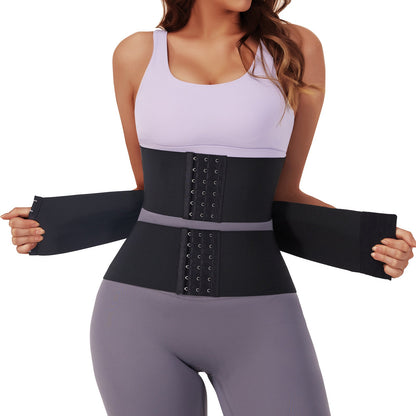 Corset de sport à double ceinture pour femme