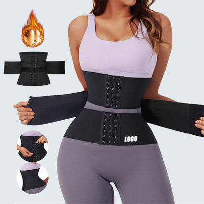 Corset de sport à double ceinture pour femme